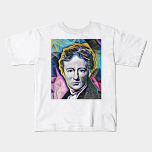 Charles Lamb Portrait | Charles Lamb Artwork 10 Kids T-Shirt